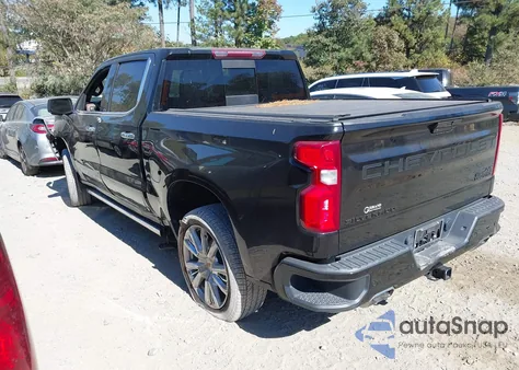 2021 Chevrolet Silverado K1500 High Country z USA, uszkodzony, nr VIN 1GCUYHEL6MZ371449